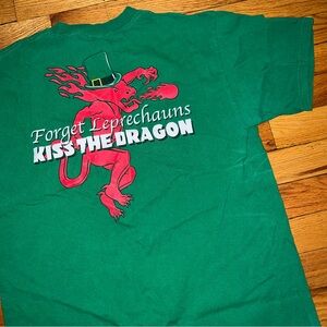 fireball dragon graphic t-shirt